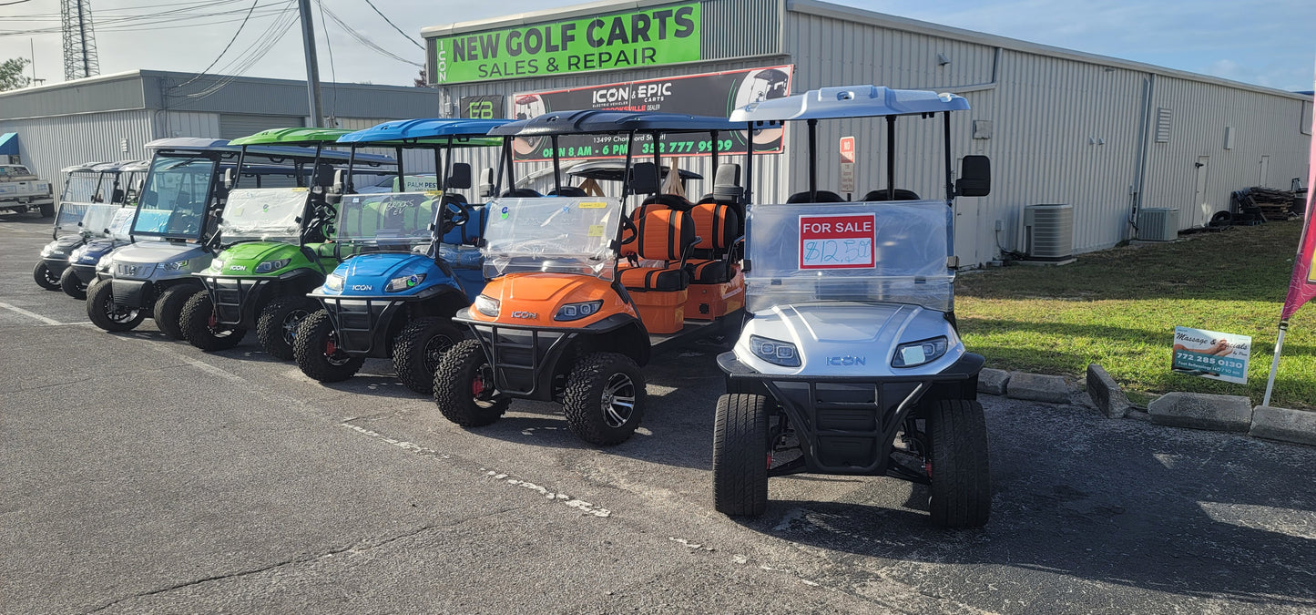 π Brooks EV Halloween Golf Cart Sale π»