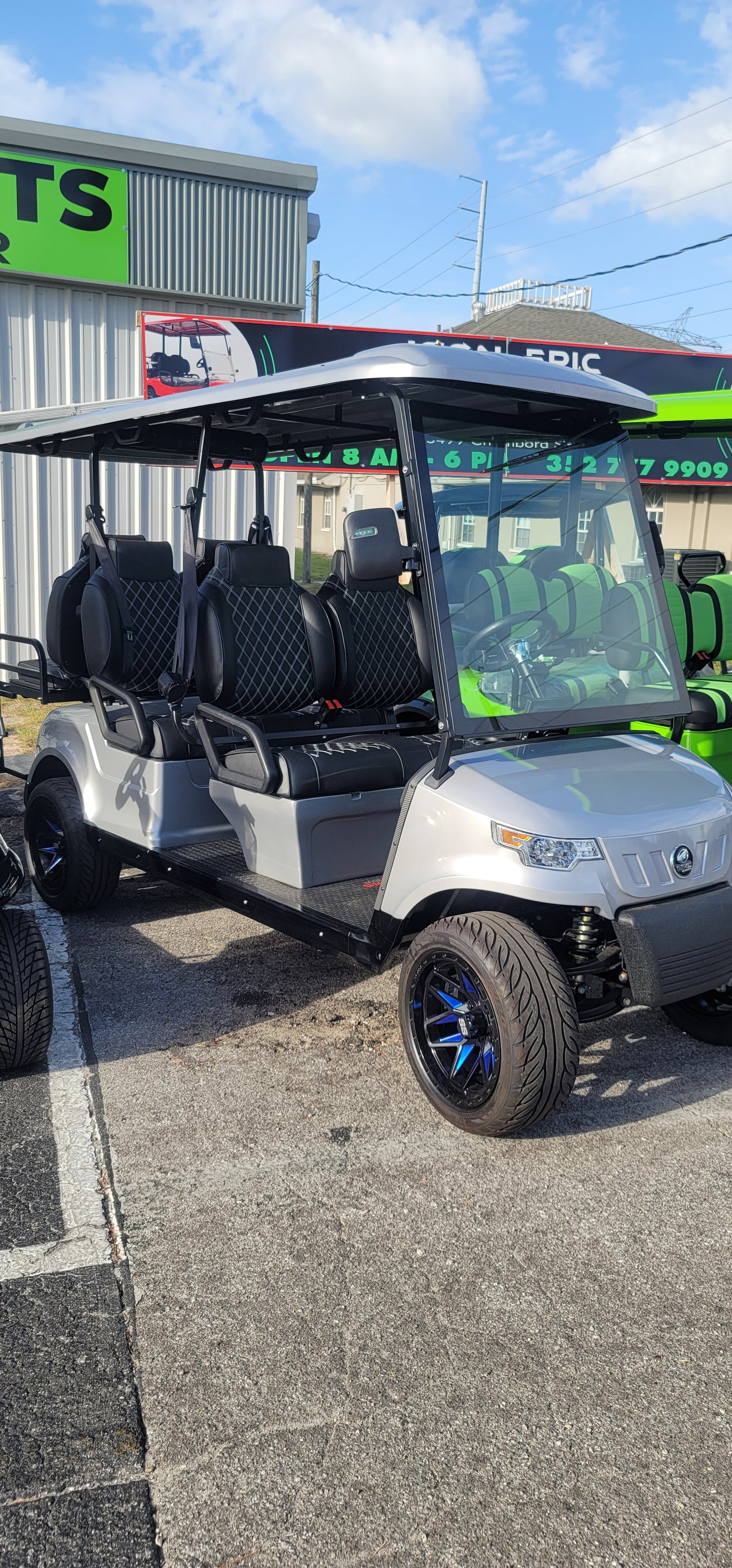 π Brooks EV Halloween Golf Cart Sale π»