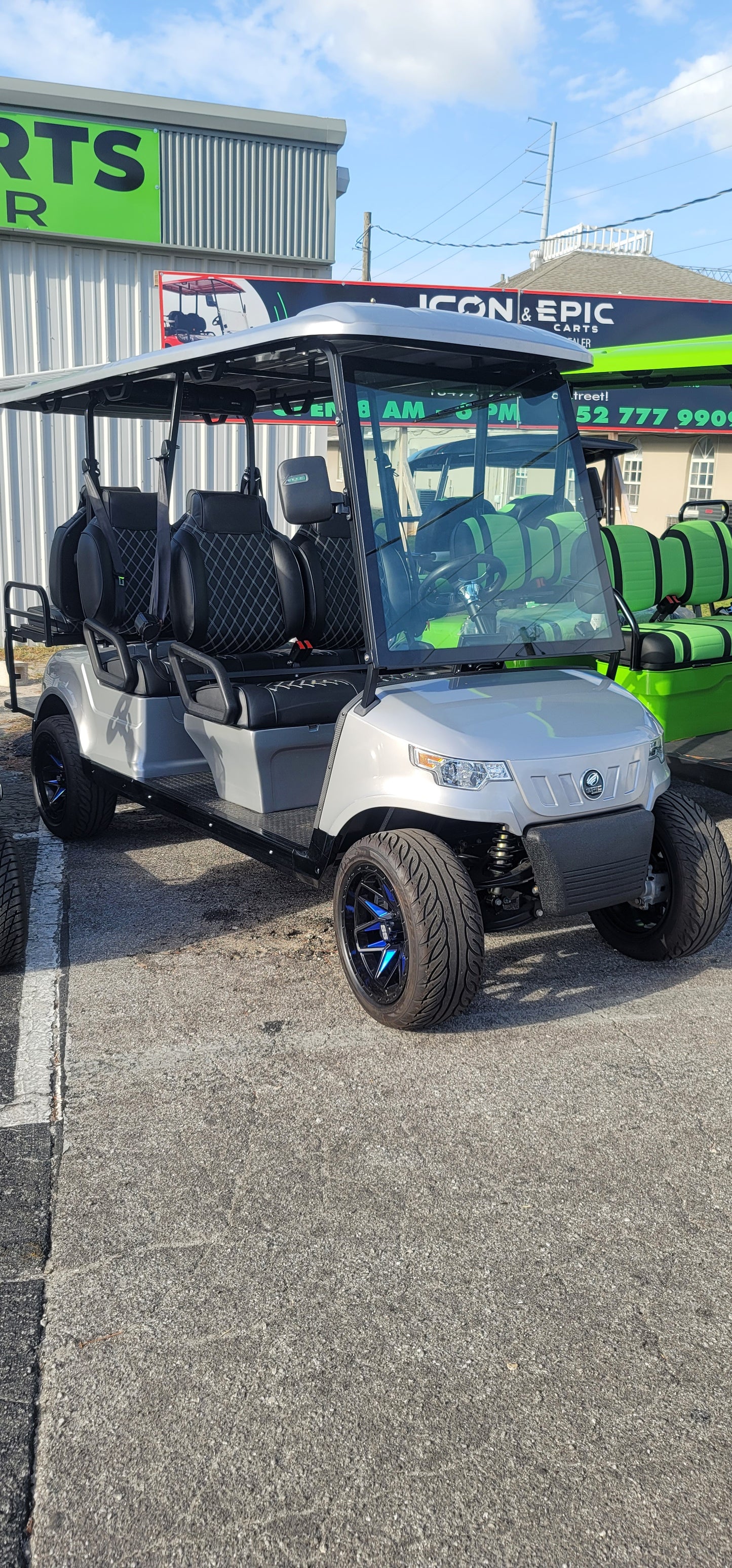 π Brooks EV Halloween Golf Cart Sale π»