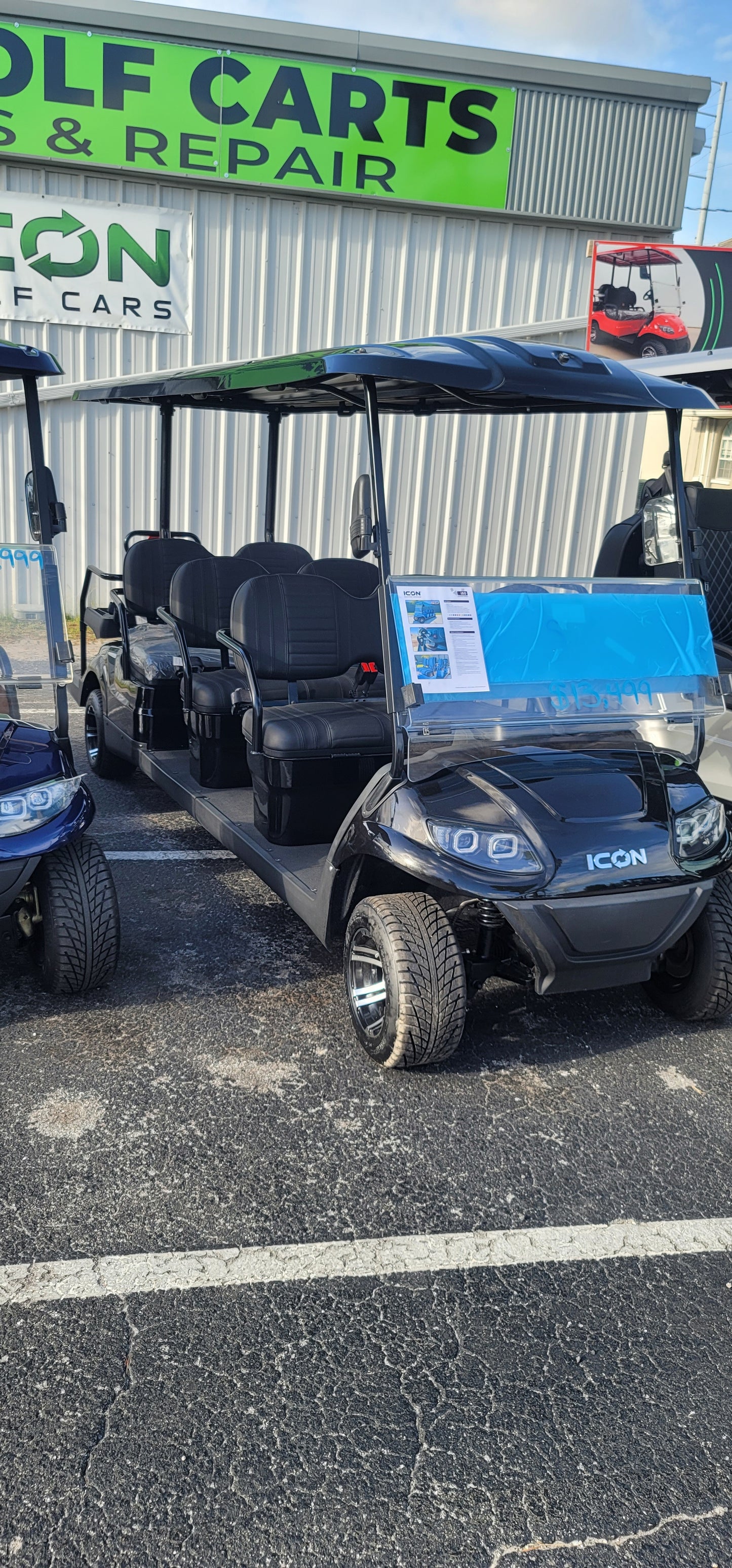 π Brooks EV Halloween Golf Cart Sale π»