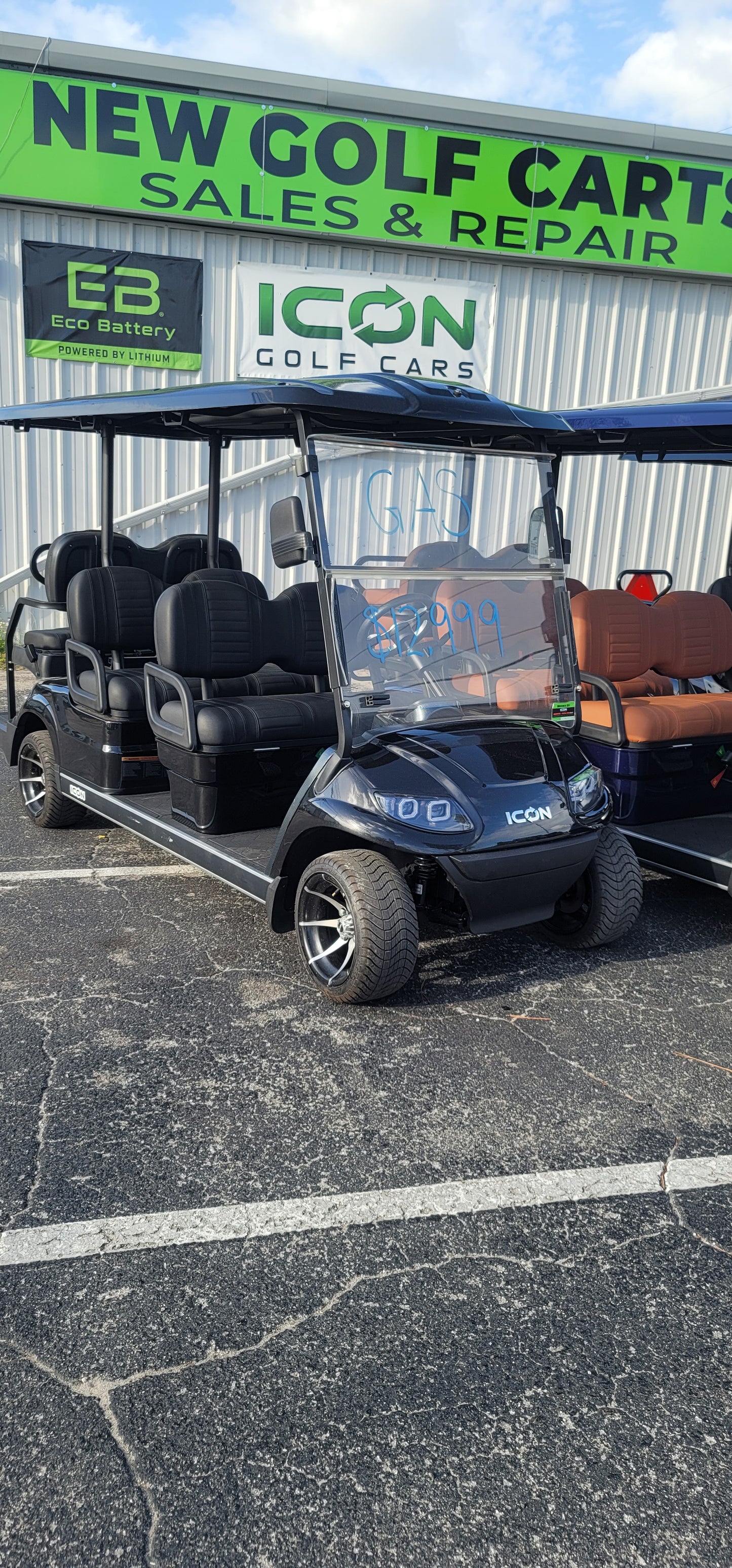 π Brooks EV Halloween Golf Cart Sale π»