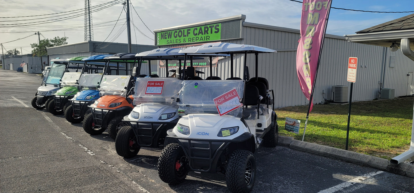 π Brooks EV Halloween Golf Cart Sale π»