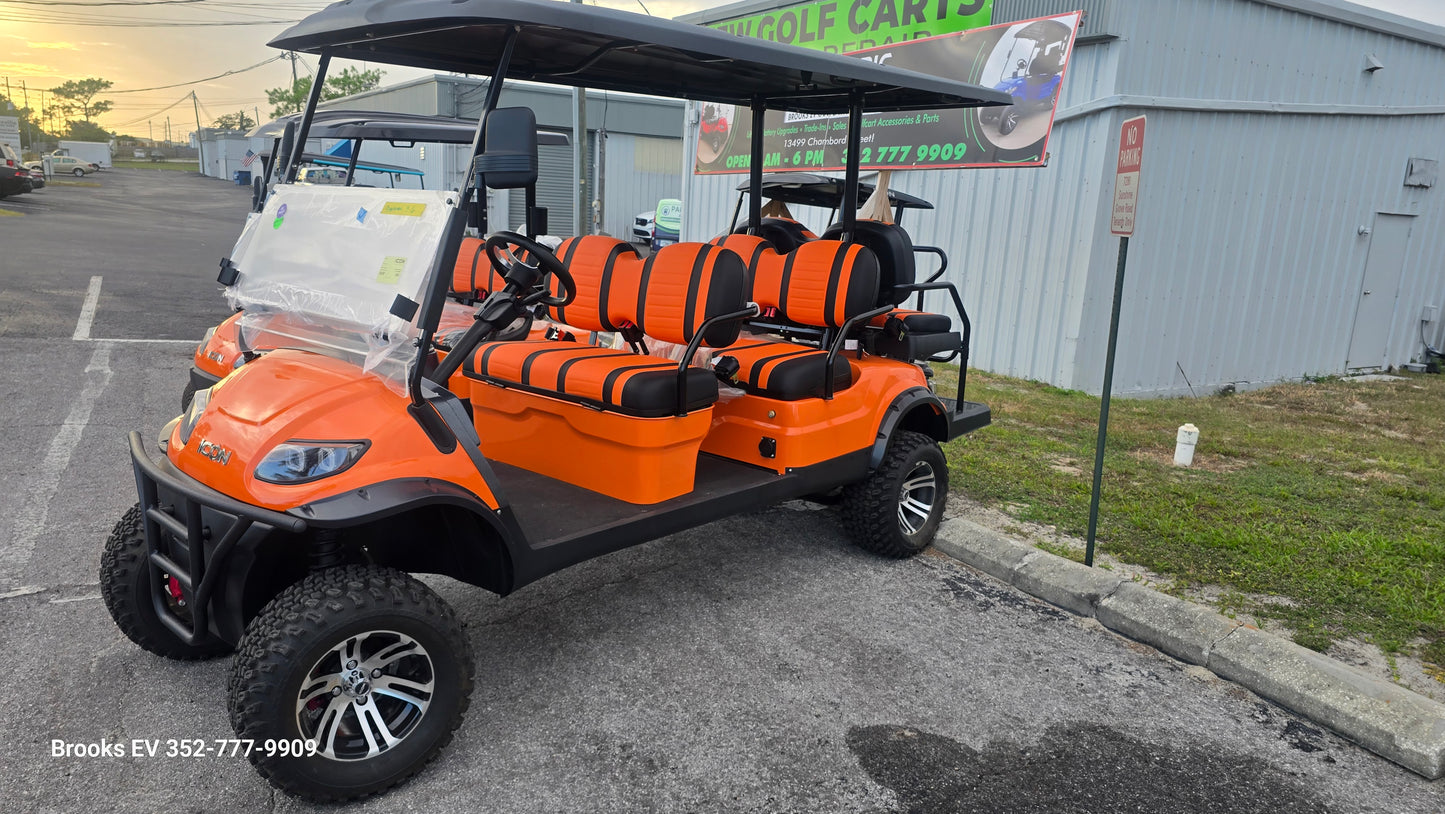 π Brooks EV Halloween Golf Cart Sale π»