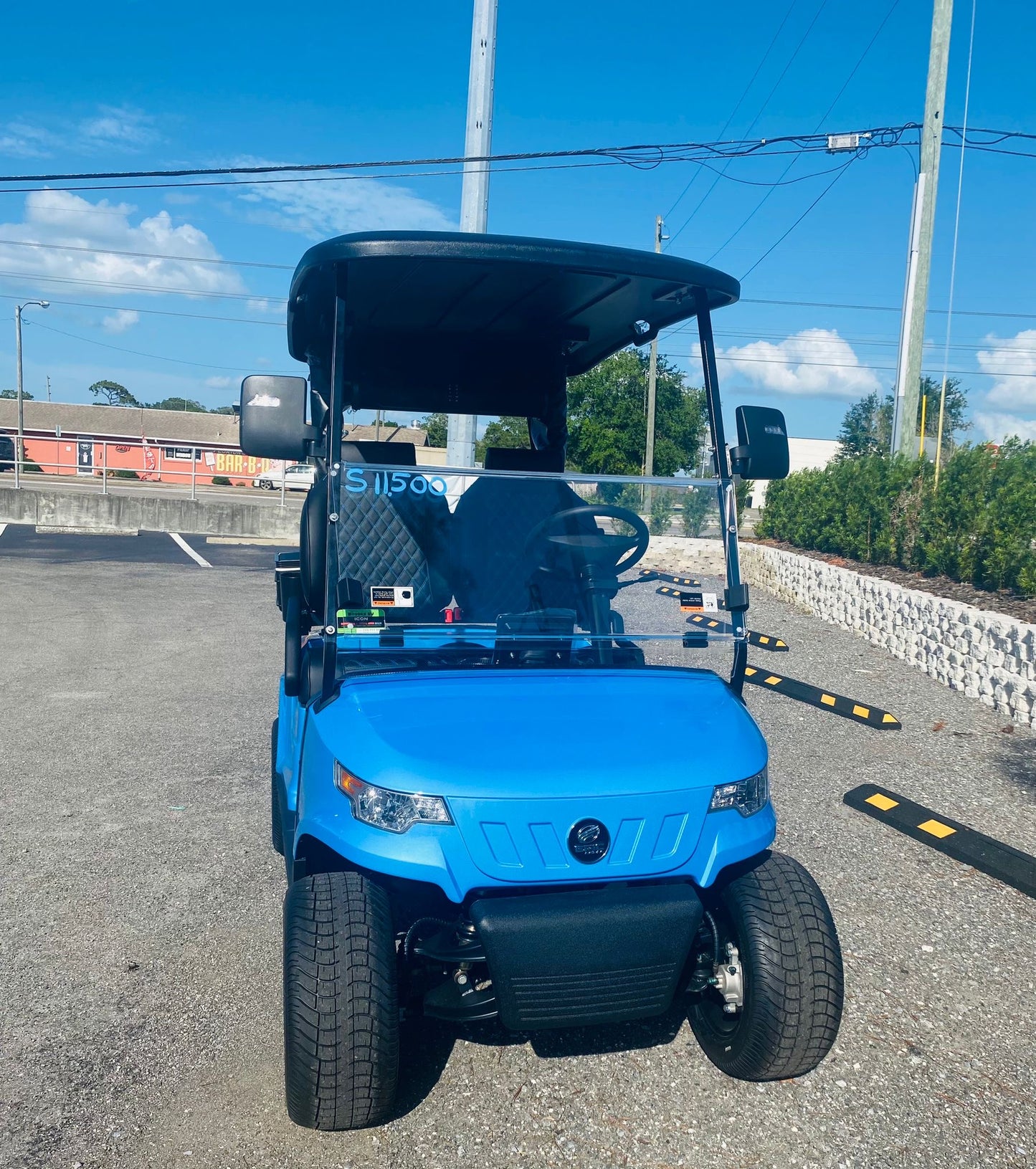 2025 Light Blue Epic E20 Golf cart