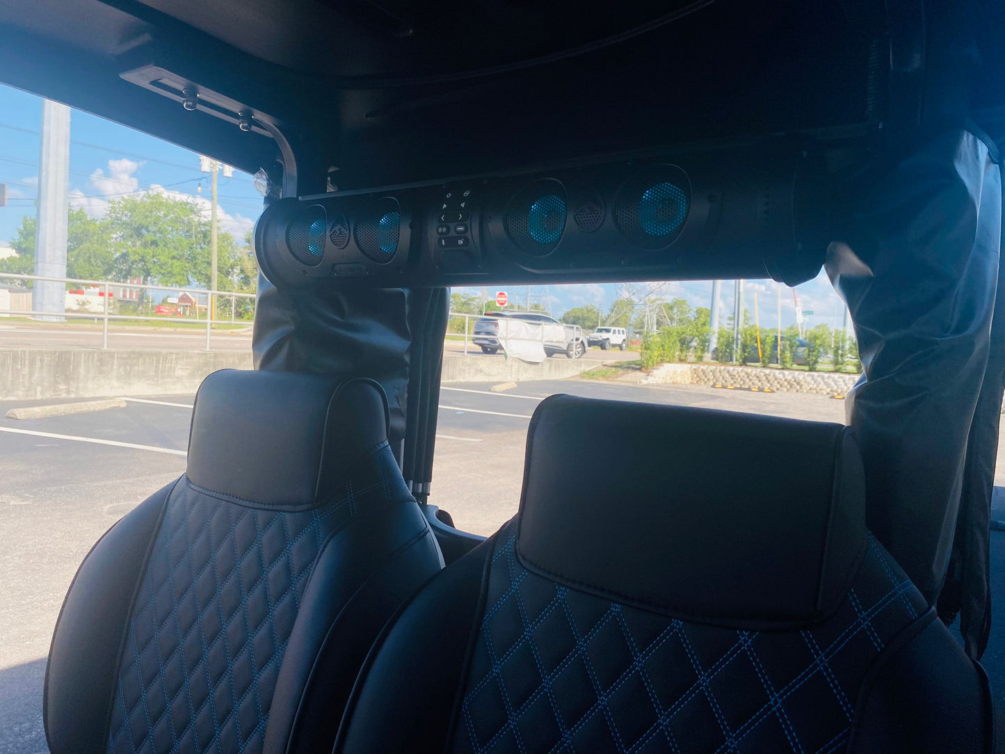 2025 Light Blue Epic E20 Golf cart