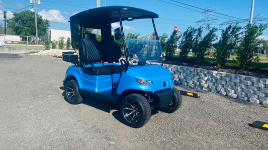 2025 Light Blue Epic E20 Golf cart