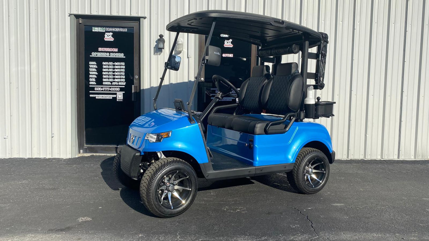 2025 Light Blue Epic E20 Golf cart