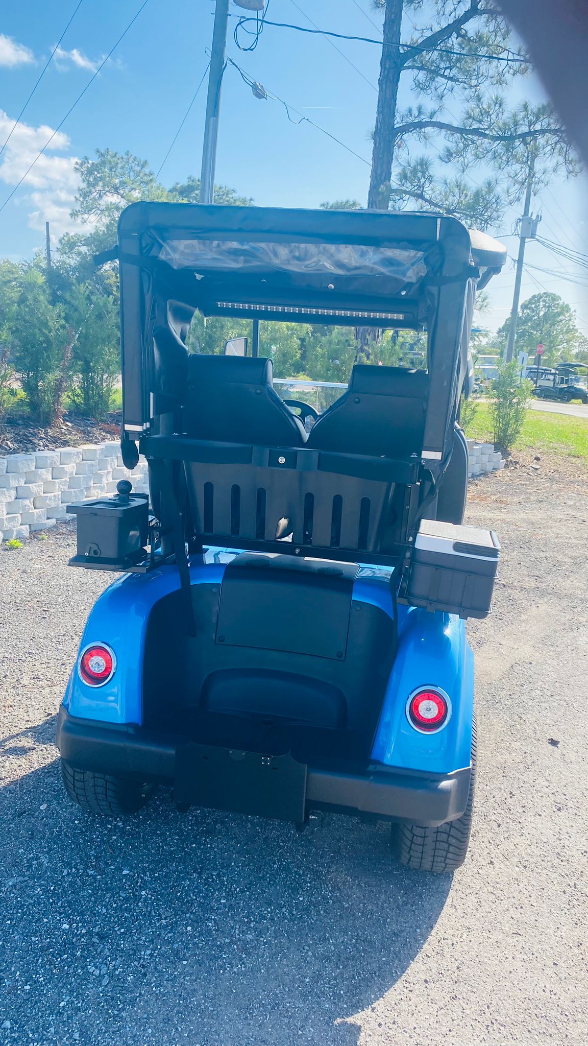 2025 Light Blue Epic E20 Golf cart