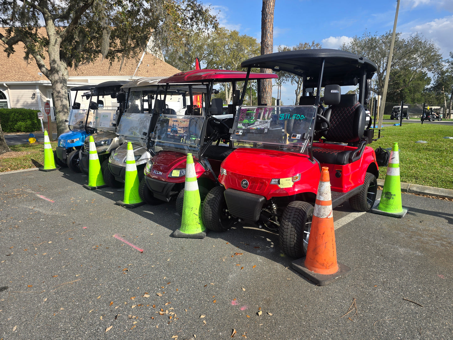 Two Seater Golfcarts In Stock