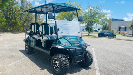 2024 Forest Green Icon i60L Golf Cart