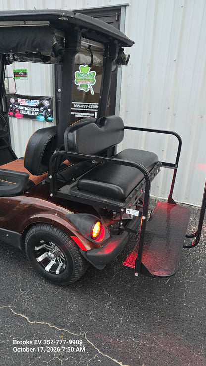 2012 Yamaha golf cart - rear seat and step