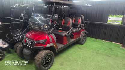 2026 ICON X-Series golf cart — Brooks EV Brooksville showroom