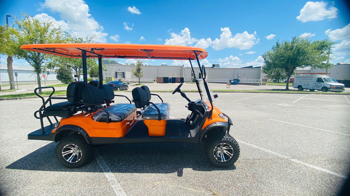 2024 Orange Icon i60L Golf Cart