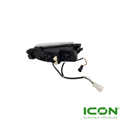 Driver Side (Left) Front Headlight for ICON Golf Cart