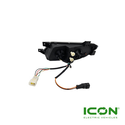 Passenger Side (Right) Front Headlight for ICON Golf Cart