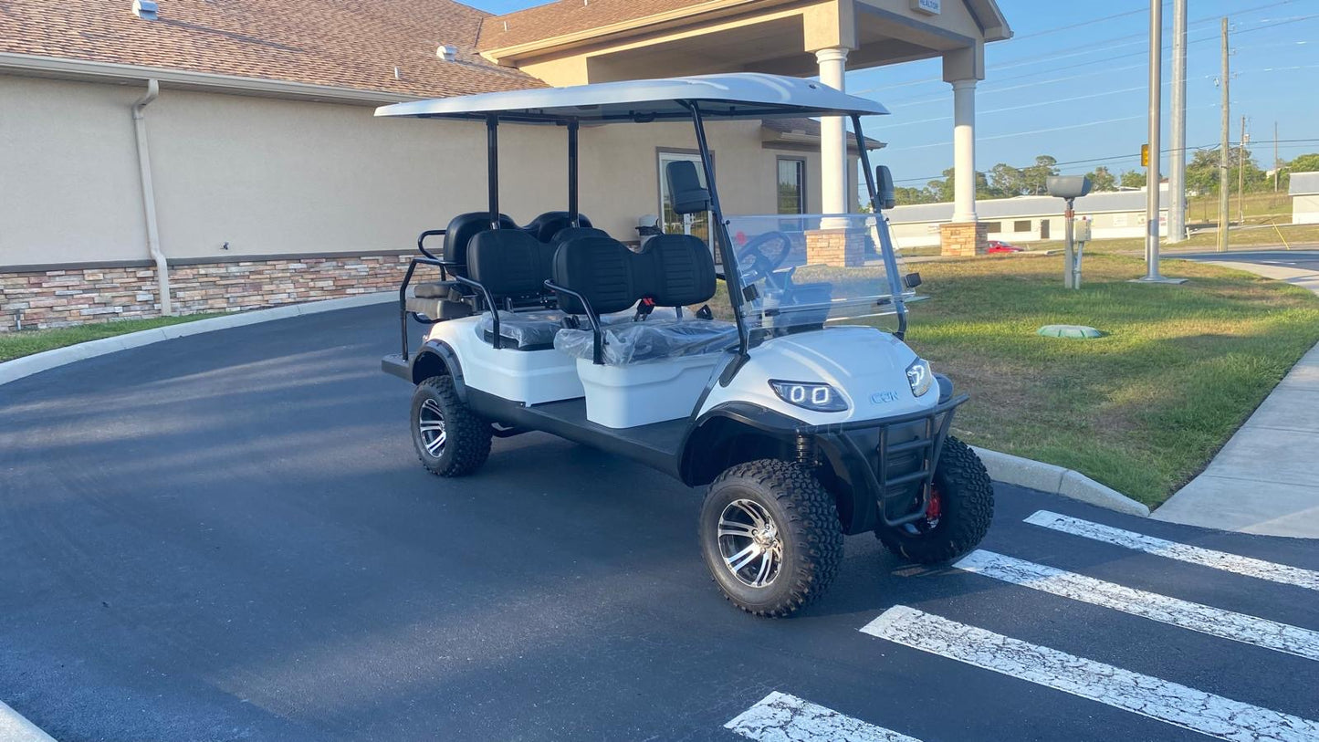 2024 White Icon i60L Golf Cart-Lithium