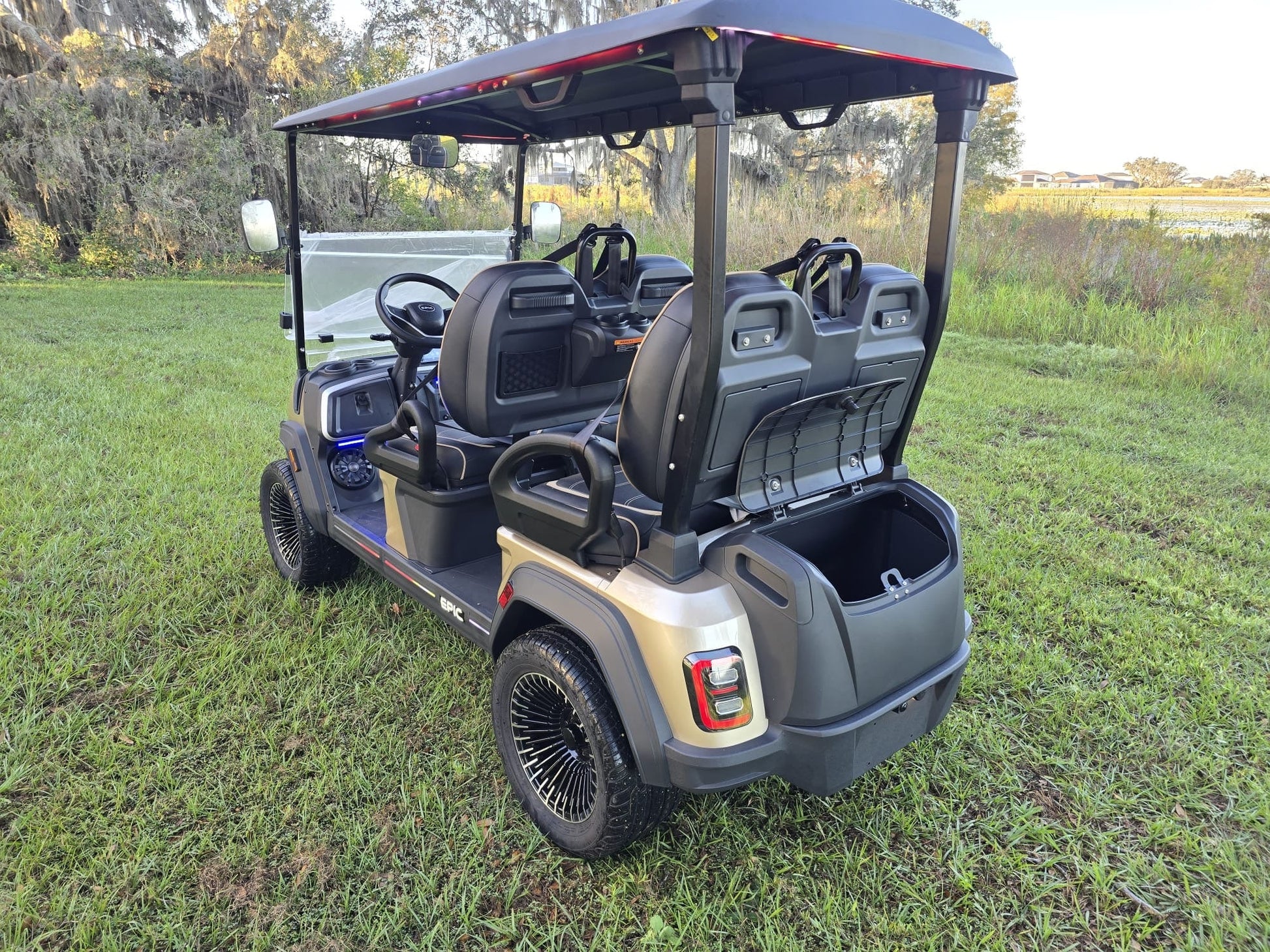 EPIC E40FX golf cart