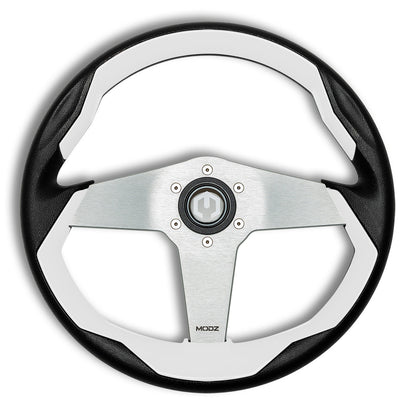 MODZ Zilker Golf Cart Steering Wheel w/Adapter - Choose Color