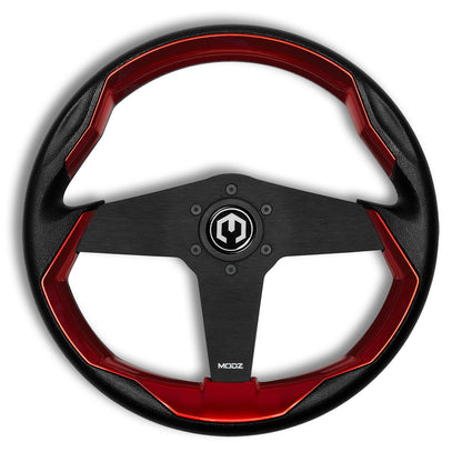 MODZ Zilker Golf Cart Steering Wheel w/Adapter - Choose Color