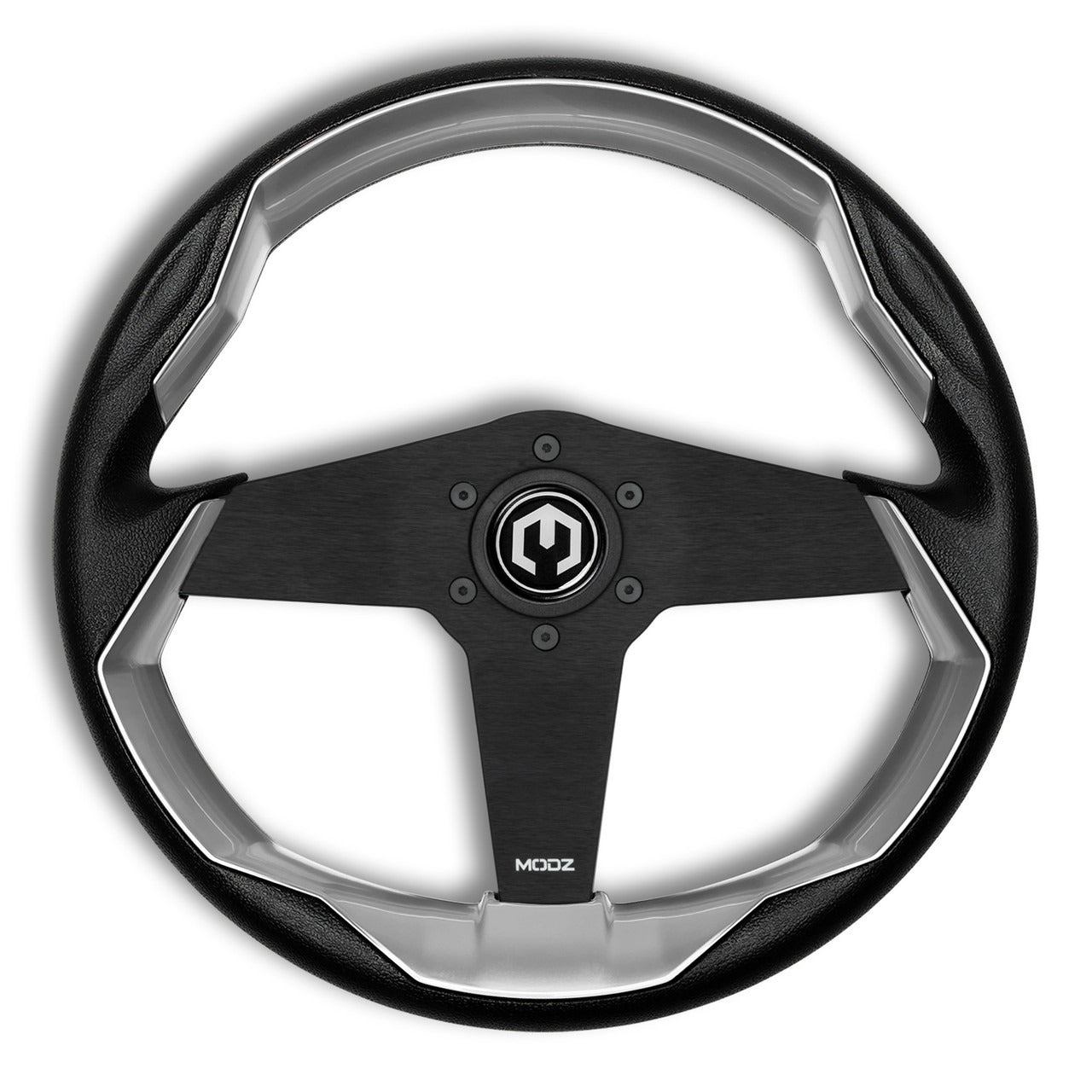 MODZ Zilker Golf Cart Steering Wheel w/Adapter - Choose Color