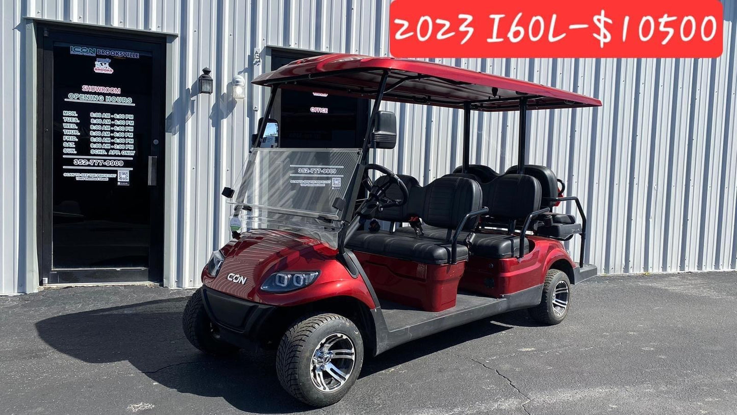 2024 Icon i60 Golf cart