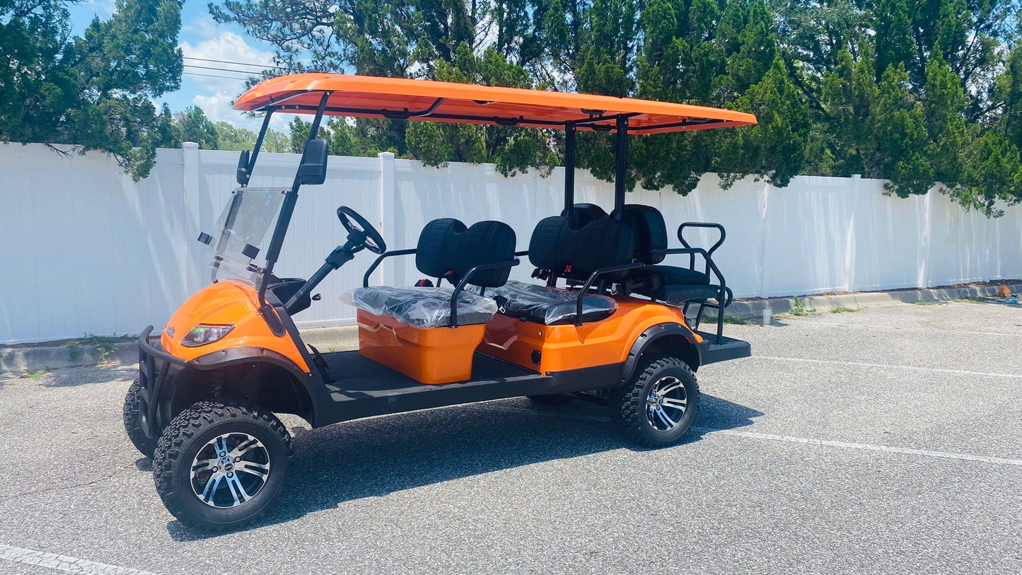 2024 Orange Icon i60L Golf Cart