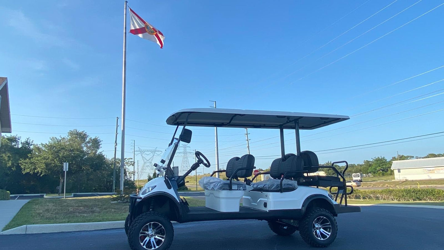 2024 White Icon i60L Golf Cart-Lithium