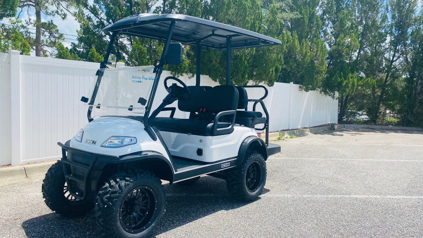 2024 White Icon i40LEco Golf Cart