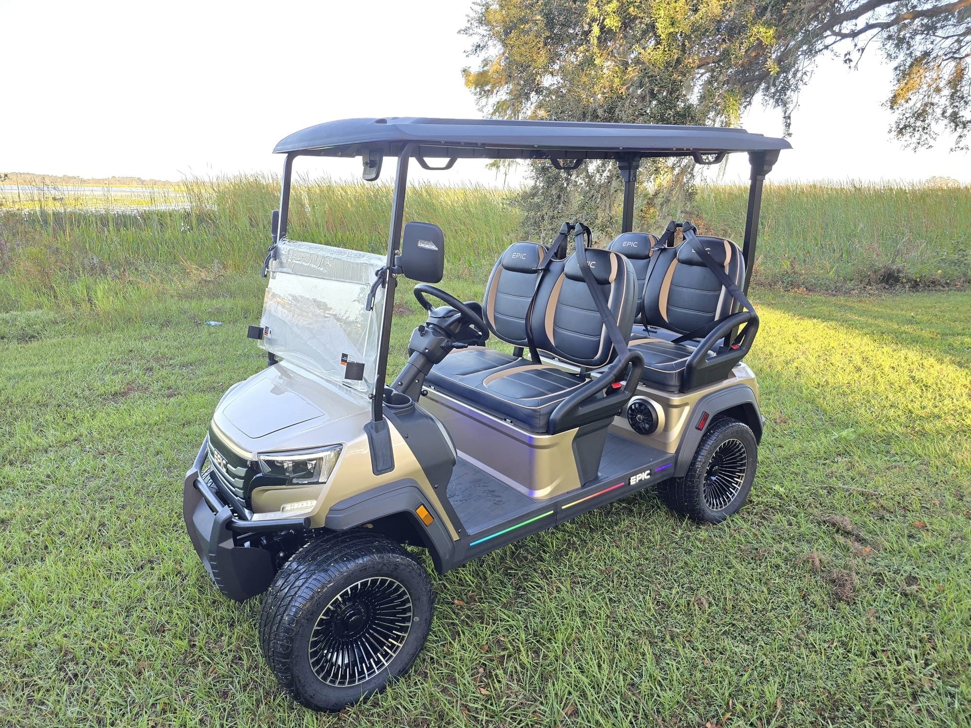 EPIC E40FX golf cart