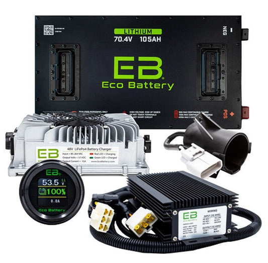 Eco Lithium Battery 70V - 105AH Lithium Battery Bundle