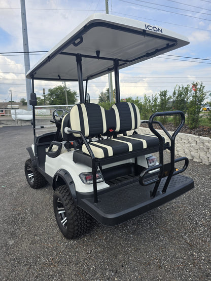 2024 White Icon i40L Golf Cart Lithium