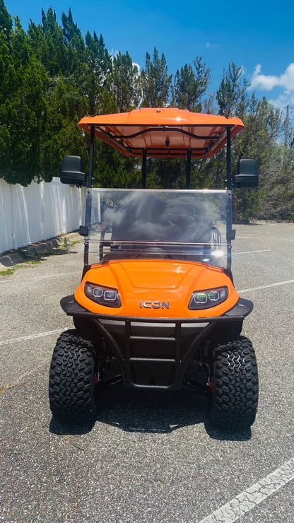 2024 Orange Icon i60L Golf Cart