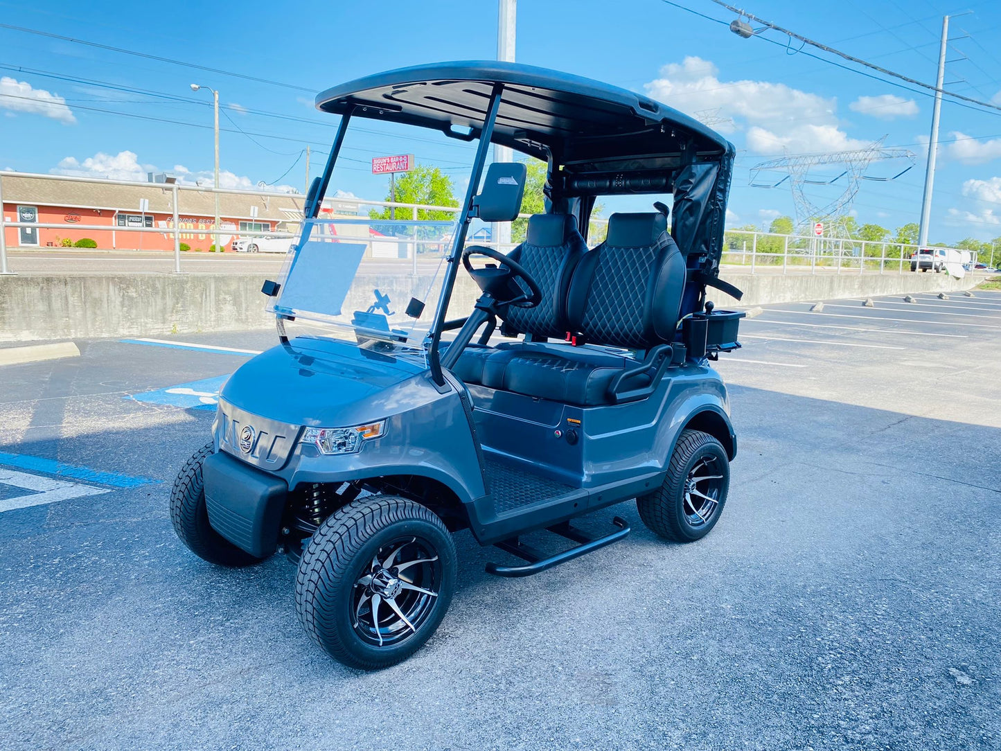 2024 Epic E20 Grey Golf Cart