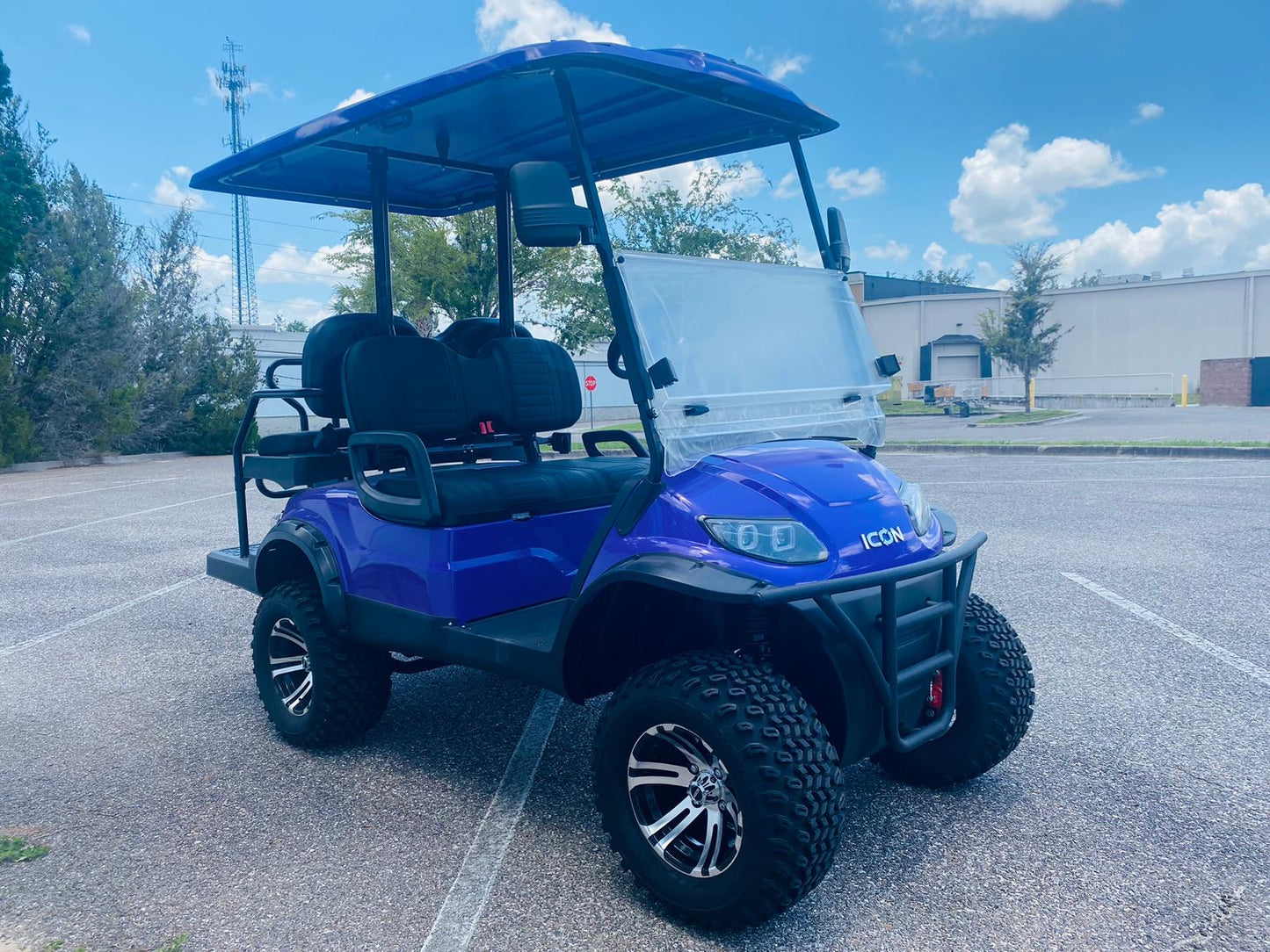 2024 Purple Icon i40L Golf cart