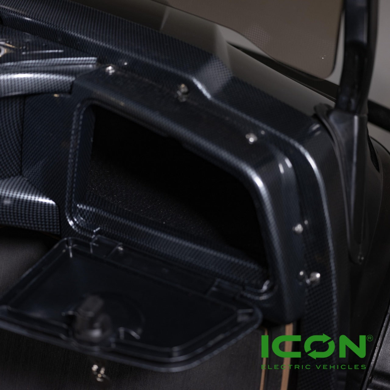 Carbon-Fiber Dashboard Assembly for ICON Golf Carts