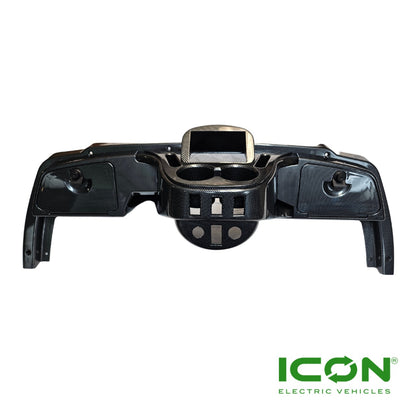 Carbon-Fiber Dashboard Assembly for ICON Golf Carts