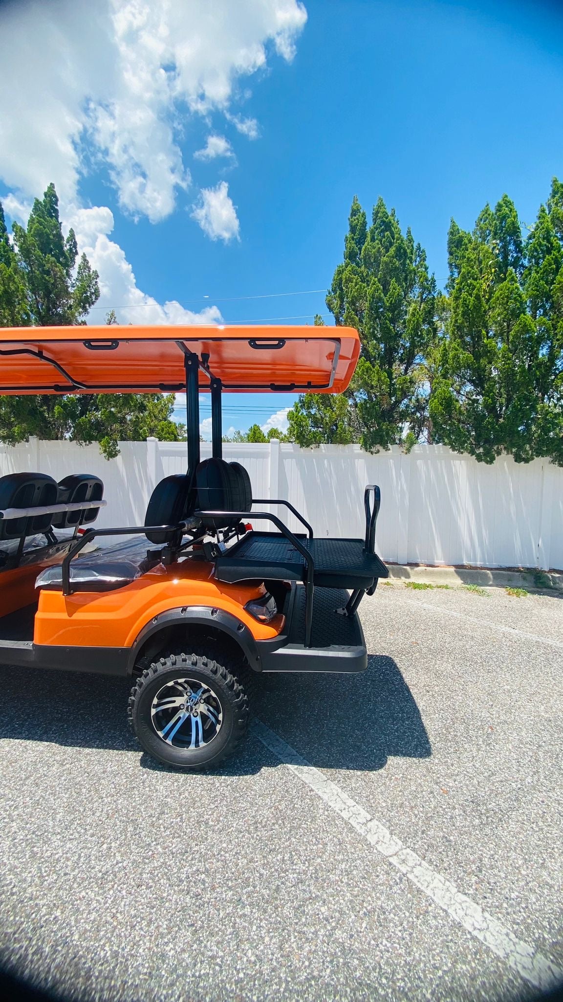 2024 Orange Icon i60L Golf Cart