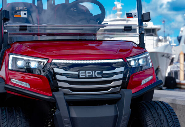 EPIC E40FX golf cart