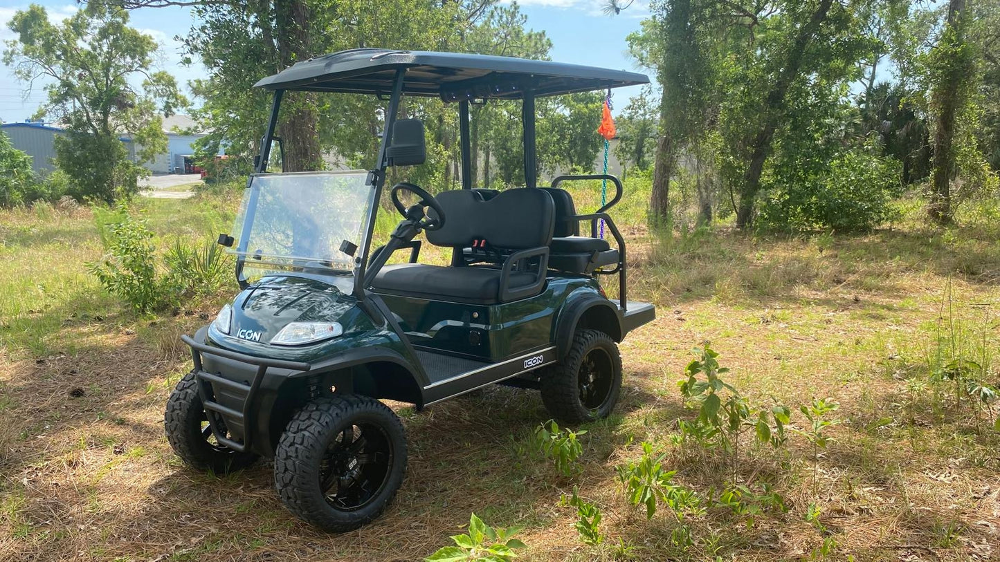 2024 Forest Green Icon i40L Eco Golf Cart