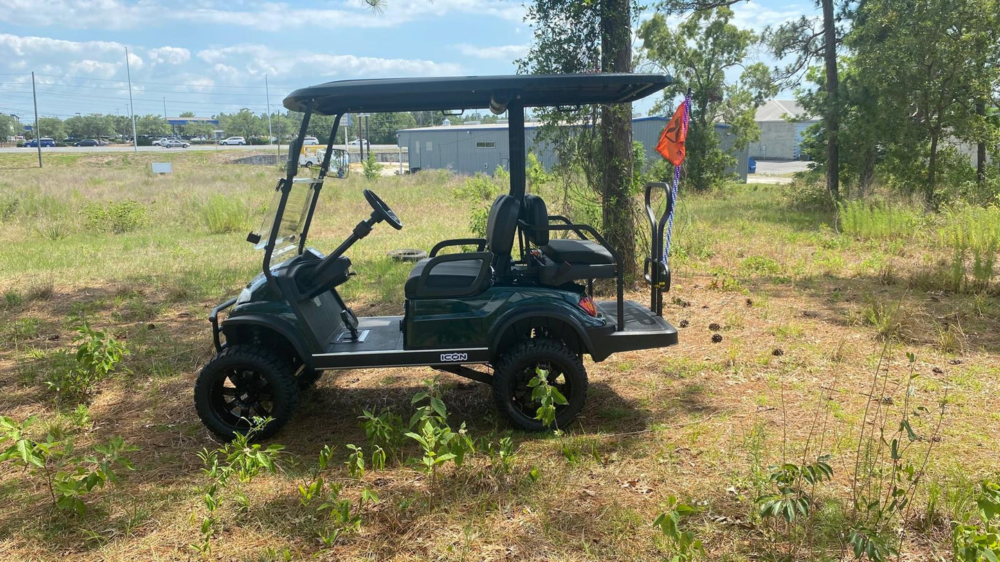 2024 Forest Green Icon i40L Eco Golf Cart