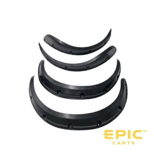 EPIC Golf Cart Fender Flares - Set of 4