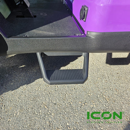 Icon - Heavy Duty Steel Side Step Nerf Bars