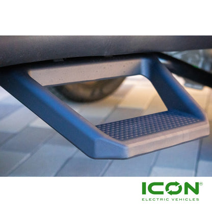 Icon - Heavy Duty Steel Side Step Nerf Bars