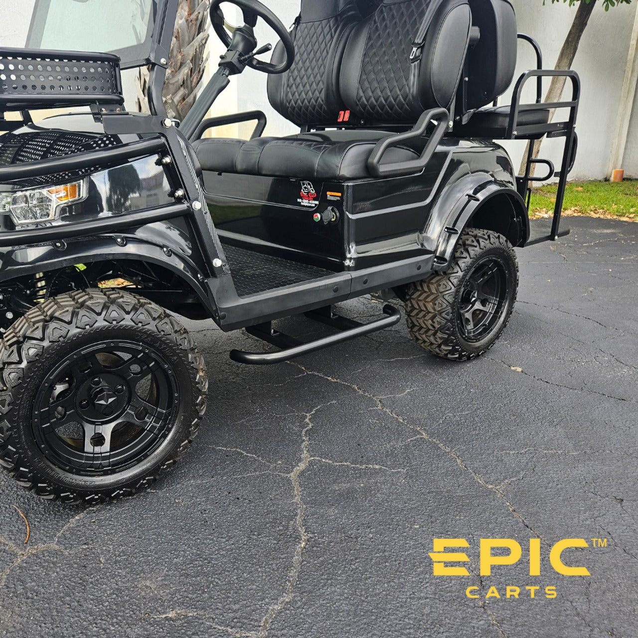 Epic - Heavy Duty Steel Side Step Nerf Bars