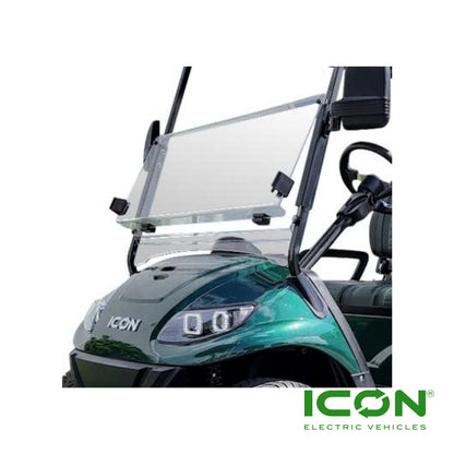 AS4 DOT Approved Clear Street Legal Windshield for ICON Golf Carts