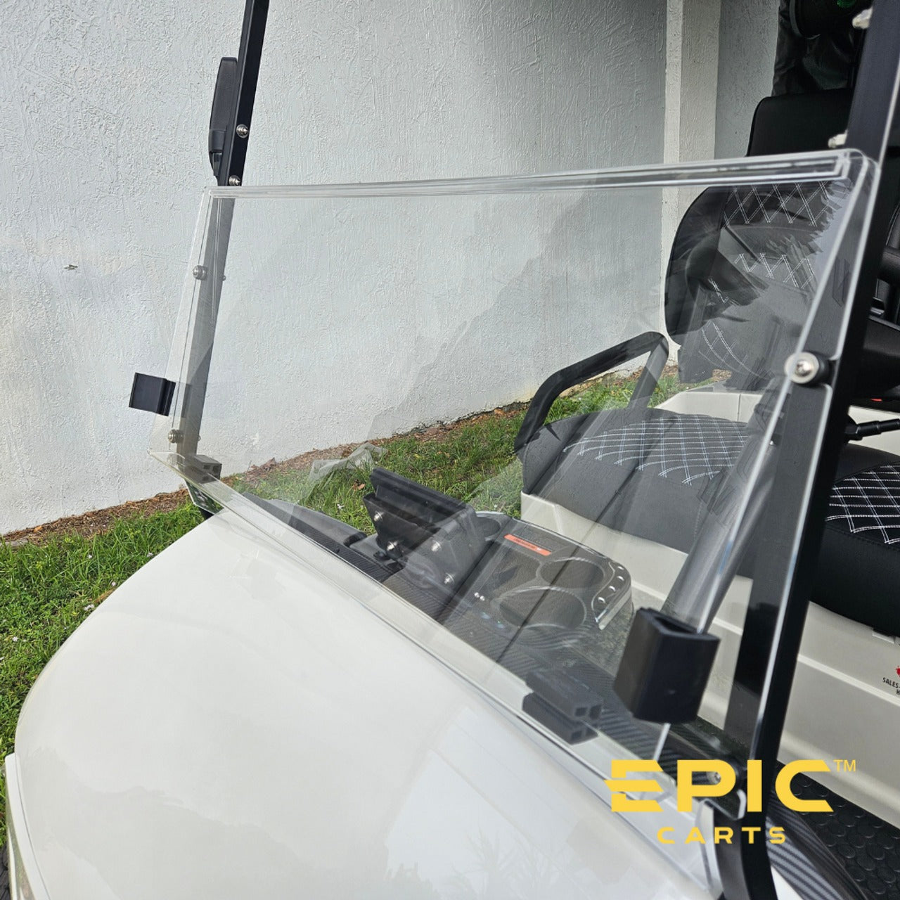 Foldable Windshield for E40 EPIC Golf Cart