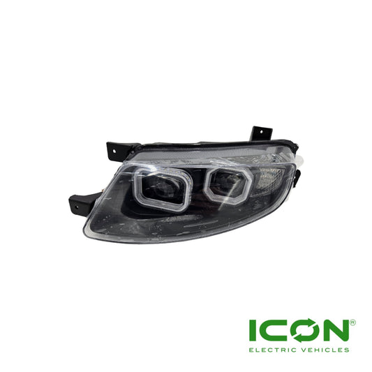 Driver Side (Left) Front Headlight for ICON Golf Cart