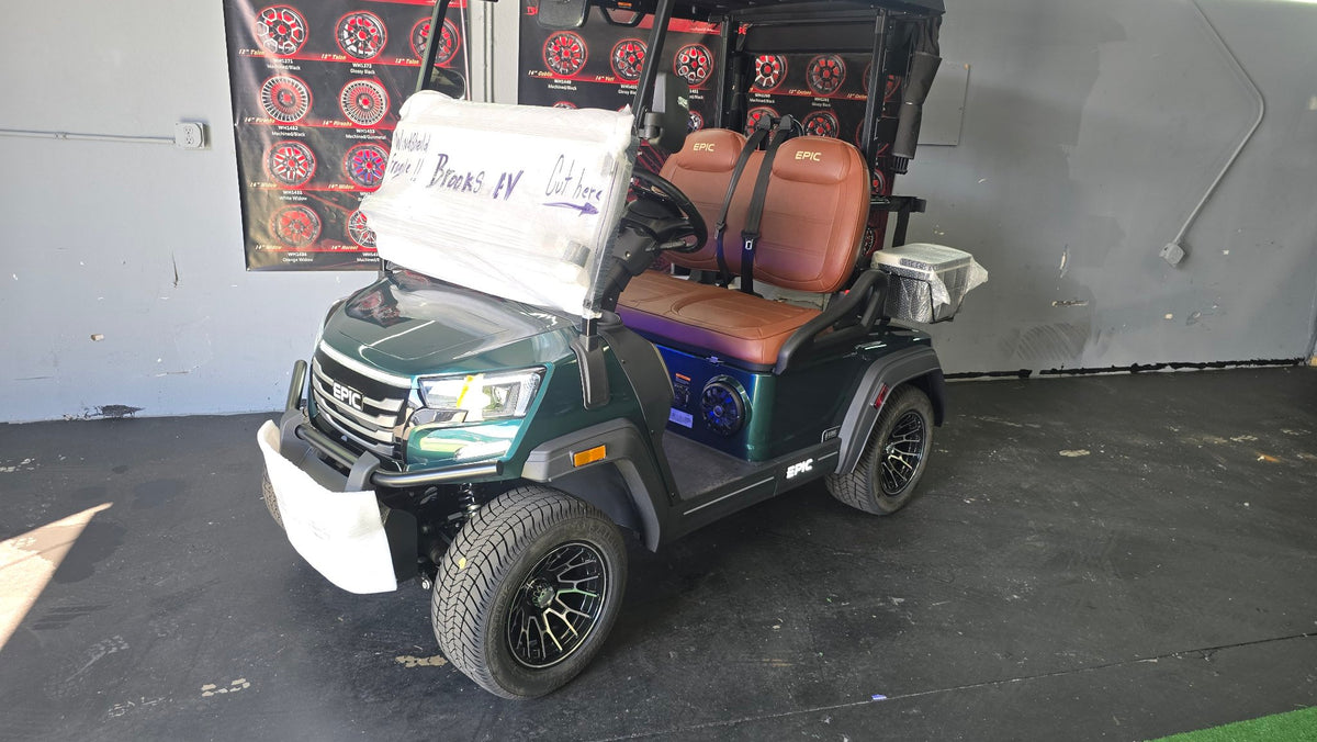 2026 EPIC E20FX Forest Green — front angle