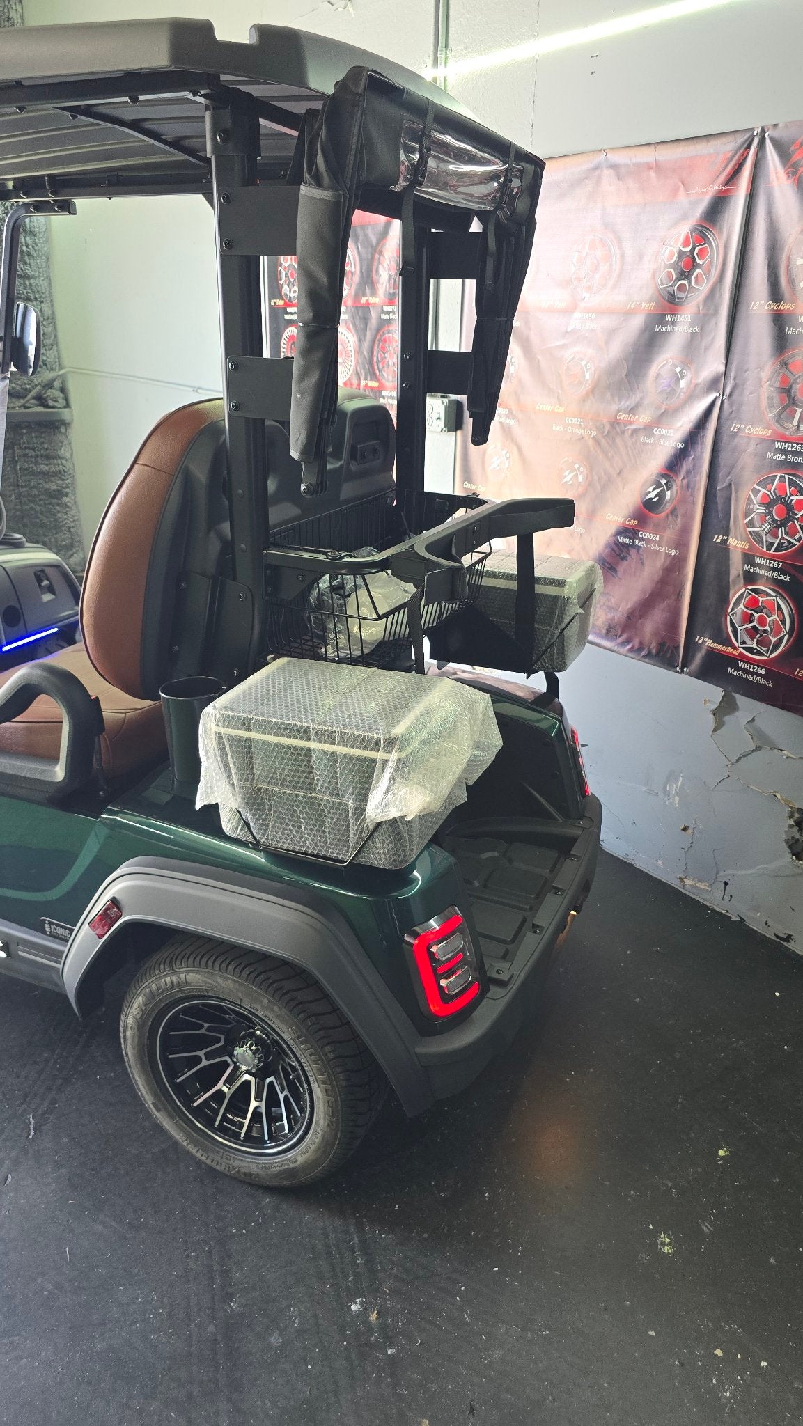 2026 EPIC E20FX Forest Green — rear view