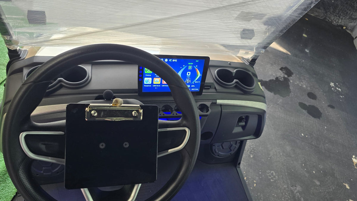 2026 EPIC E20FX steering wheel and dash